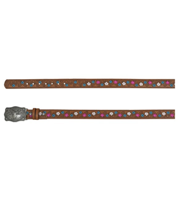 Catchfly, Girls Floral Embroidered Belt, 23011BE8