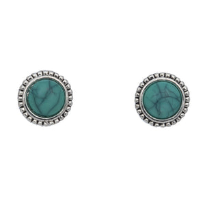 turquoise stone earring