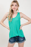 jungle green tank top