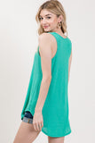 jungle green tank top