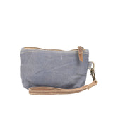 CANVAS DEER WRISTLET POUCH