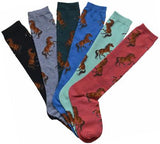 LADIES "LILA" BAY HORSE KNEE SOCKS a834