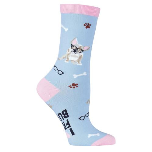 i love my french bulldog womens sock