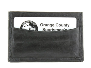 Lambskin Slim Card Case Style : BCC402 BLACK