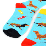 Women's Hotdog Novelty Socks - LNVS19506