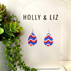 usa egg drop earrings