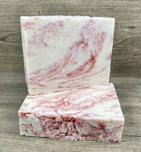 Candy cane soap