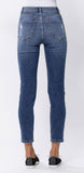 sneak peak denim high rise ankle skinnys