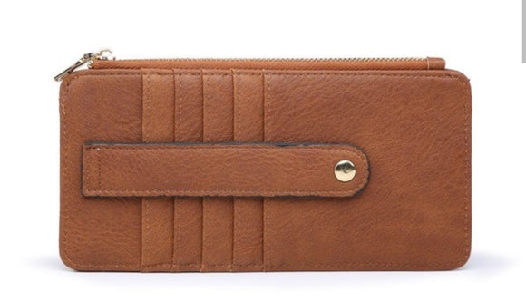 brown card holder