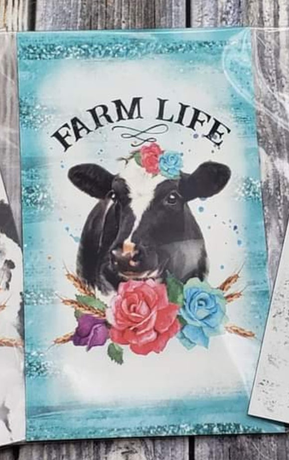 sparkle farm life magnet