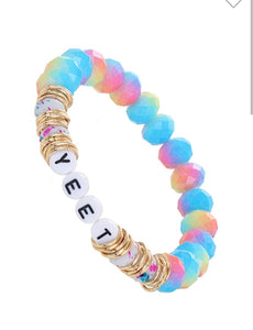 yeet stretchy bracelet