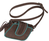 MW1057-8360 Montana West Fringe Collection Crossbody