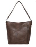 MW1089G-918 Montana West Western Stitch Collection Concealed Carry Hobo