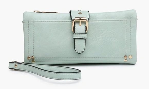 Cadence Buckle Wallet & Clutch
- seafoam