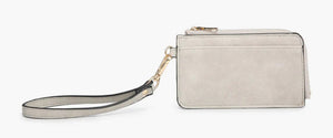 annalise wallet- light grey