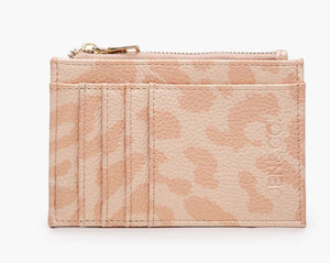 sia wallet- cheetah rose