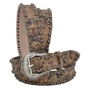 Angel Ranch 1 1/2" Brown Ladies' Fashion Belt

Item #: A6105