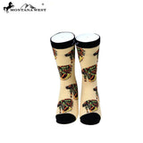 Montana West Indian Chief Collection Crew Sock SK-001