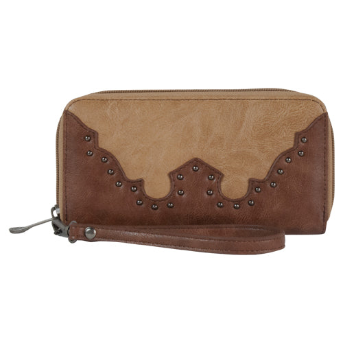 JUSTIN WALLET SANDSTONE/BROWN  1906553w