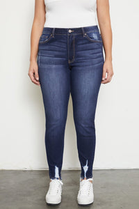 Rue High Rise Super Skinny Jeans - Plus (kc7112d-p)