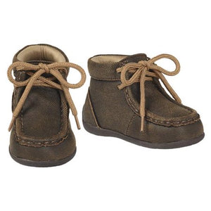 Double Barrel 4411702-07 Gavin Toddler Casual Shoes, Brown