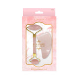 Rose Quartz Facial Roller & Gua Sha Set