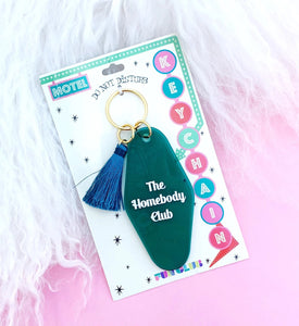 The Homebody Club Keychain