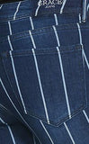 34" inseam- GRACE IN LA WMS STRIPE FLARE JEAN EL-9370