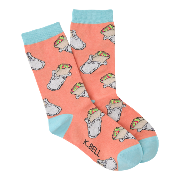 Women's Burritos Crew Socks