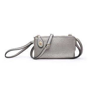 pewter- kendall crossbody wallet