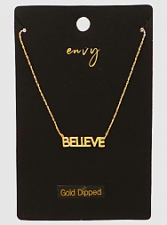 believe necklace