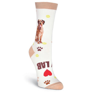 K. Bell Womens Labrador Crew Socks