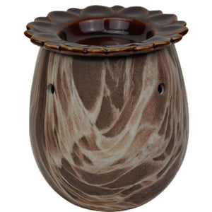 Chocolate Swirl Tart Warmer/ Wax Melter/ Candle Warmer/ Wax Burner