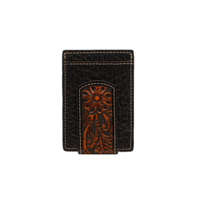 NOCONA MEN'S FLORAL OVERLAY CORD CASE MONEY CLIP
n500004601