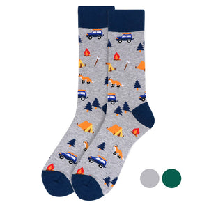 Men's Camping Novelty Socks - NVS19539